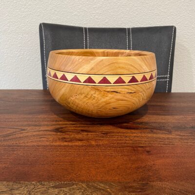 Cherry Bowl with Inlay -<font face="calibri">448CB</font>