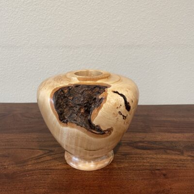 Maple Burl Vase